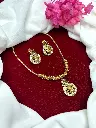 Coin size lakshmi Necklace N0002