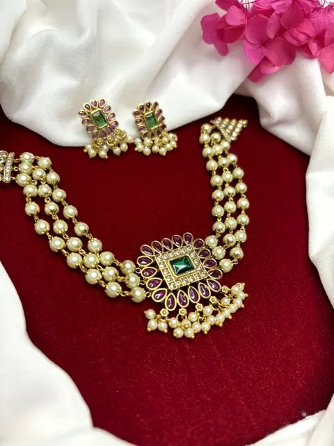 Pearl choker C0001