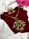 5 Half jumka Necklace N0022