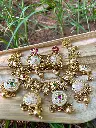 Meenakari  coin necklace N0027