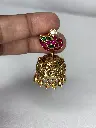  Peacock Motif Jhumka E0009
