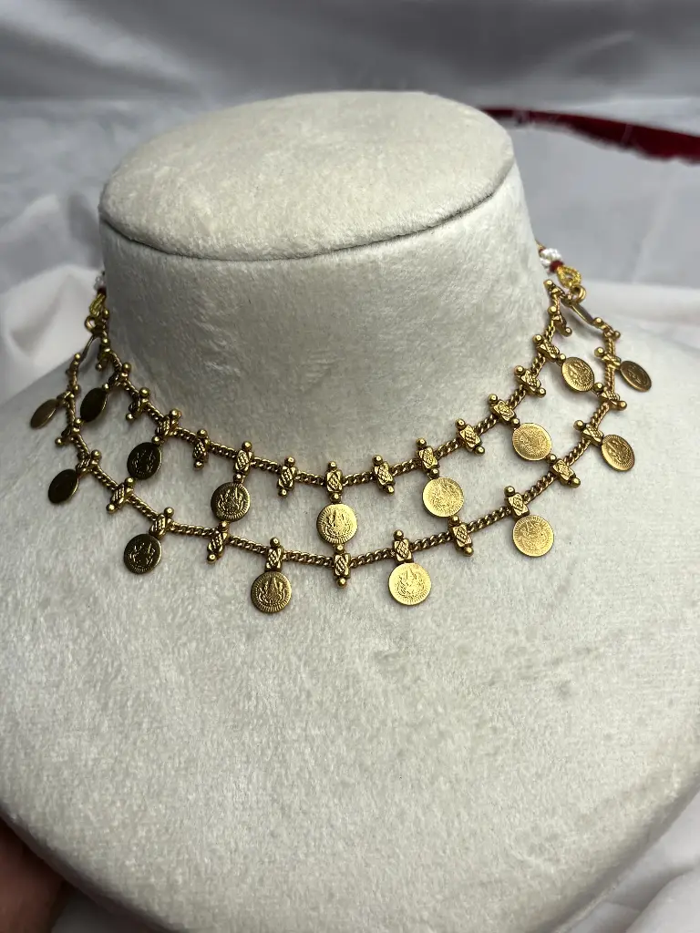 Coin Layer Necklace N0052