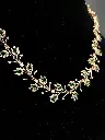 Rose Gold Flower Necklace N0056