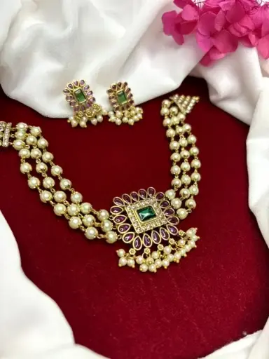 Pearl choker C0001