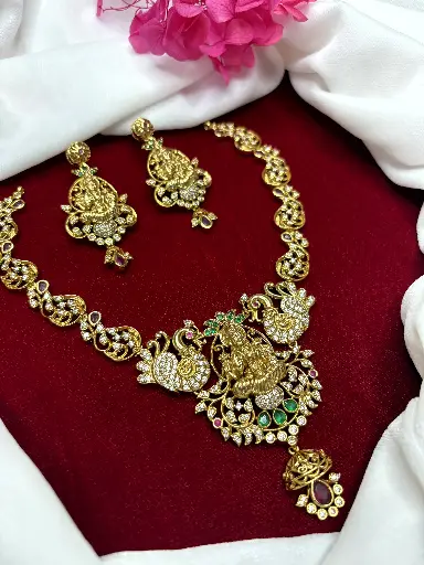 [N0002] Lakshmi Necklace set N0003