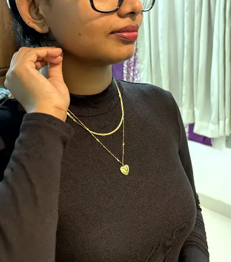Layered Snake chain and love WC0001
