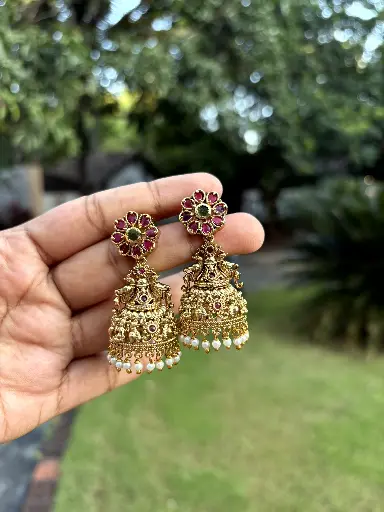 Annam Rich Jhumka E0004