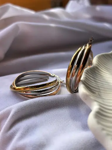 Triple Metel Hoop WE0011