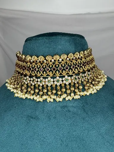Traditional Flower Chocker C0005
