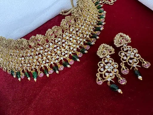 Hearty Bridal Chocker set C0006