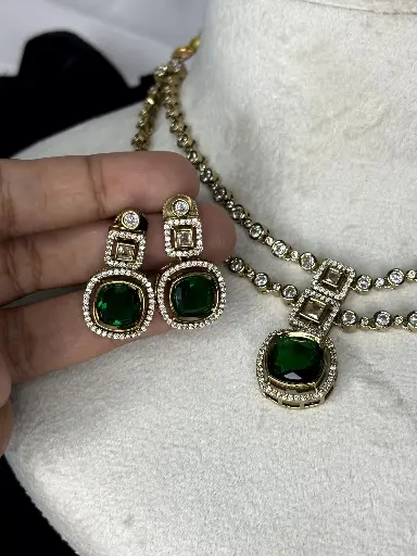 Layered Diamond Necklace N0041