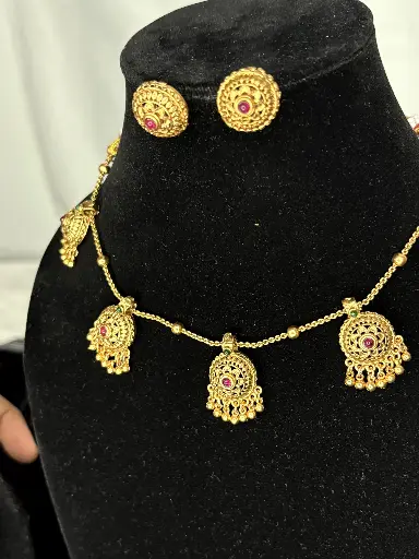 Idli Necklace N0043