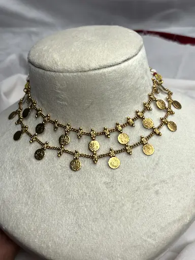 Coin Layer Necklace N0052
